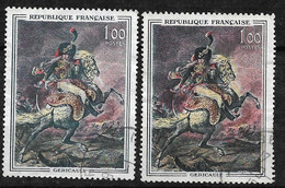 France Dallay N°1396 Et 1396c Sabre Ensanglanté  Oblitérés B/TB  - Used Stamps