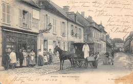 Attichy        60       Rue De Compiègne .Epicerie De Choix. Voiture Hippomobile De Livraison     (voir Scan) - Attichy