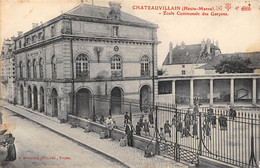 52-CHATEAUVILLAIN- ECOLE COMMUNALE DES GARCONS - Chateauvillain