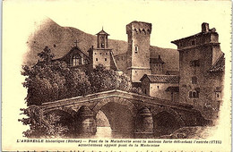 Delcampe - 69 - L'ARBRESLE -- Historique - Pont De La  Maladrerie - L'Abresle