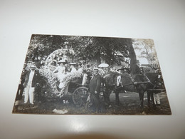 SAONE ET LOIRE CHALON SUR SAONE CARTE PHOTO CONCOURS HIPPIQUE CARNAVAL EPOQUE 1900 N° 17 - Chalon Sur Saone