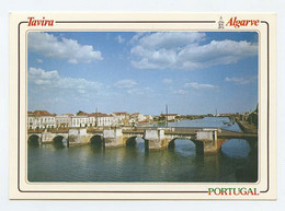 Delcampe - TAVIRA - Vista Parcial E Ponte (2 Scans) - Faro