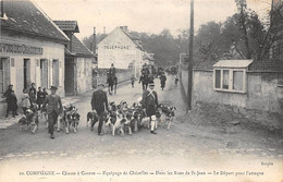 Saint Jean Aux Bois       60        La Forêt: Chasse à Courre: Le Départ Pour L'attaque   (voir Scan) - Sonstige & Ohne Zuordnung