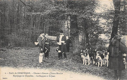 Saint Jean Aux Bois  - Vieux Moulin      60    La Forêt: Chasse à Courre: Equipage De Chézelles Le Rapport   (voir Scan) - Autres & Non Classés