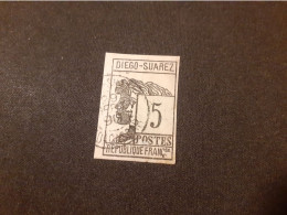 TIMBRE    DIEGO-SUAREZ      N  7      COTE  250,00  EUROS    OBLITÉRÉ - Used Stamps