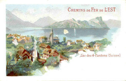 SUISSE - Carte Postale - Lac Des 4 Cantons - Affiche Des Chemins De Fer De L 'Est - L 76975 - St. Anton