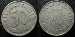 50 Pf -1939 B - 50 Reichspfennig