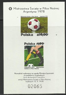 Pologne YT 2410/11 En Feuillet ** Poland Polen Polonia Polska Foot Ball Soccer Argentina 1978 - Volledige Vellen