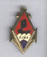 Insigne 22ème Rima - Régiment D'Infanterie De Marine - Dos Guilloché - Drago Paris - Marinera