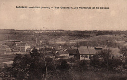 Bagneaux Sur Loing (Seine-et-Marne) Vue Générale, Verreries De St Gobain - Edition Dutrou, Carte Dentelée 1931 - Bagneaux Sur Loing