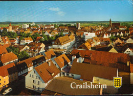 Germany - Postcard Used,1979 - Crailsheim -  General View  - 2/scans - Crailsheim