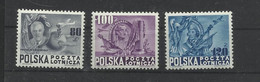 Pologne YT  A 24/26 ** Poland Polen Polonia Polska  Roosevelt Pulaski Kosciuszko - Other & Unclassified