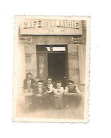 CP PHOTO Dept 56  LANESTER CAFE DE LA MAIRIE P PICHONNET - Lanester