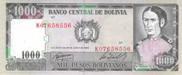 1000 Mil Pesos Bolivianos Banknote Bolivien UNC - Bolivië