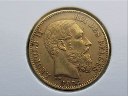 Belgie 20 Francs 1875 - 20 Francs (oro)