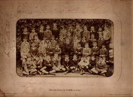 Grande Photo Des Jeunes Garçons De L'école Gerson Rue De La Pompe à PARIS Promotion 1909-1910 - Anciennes (Av. 1900)