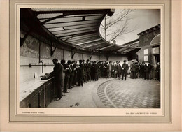 Grande Photo D'Expérience De Chimie En Extérieur à L' Ecole Jean-Baptiste Say Rue D'Auteuil PARIS Ca.1900 - Anciennes (Av. 1900)