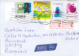 91775- FINE STAMPS ON COVER, 2019, NETHERLANDS - Briefe U. Dokumente