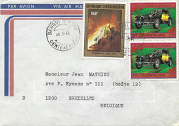 RCA CAR Centrafrique 1982 Destruction Jerusalem Rembrandt Painting Bugatti Oldtimer Car Cover - Rembrandt