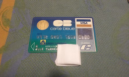 ANCIENNE CARTE A PUCE BULL BANCAIRE CREDIT LYONNAIS DEBUT ANNEES 90 !!! - Disposable Credit Card
