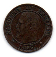 2 Centimes / 1856 BB / TB+ - Andere & Zonder Classificatie