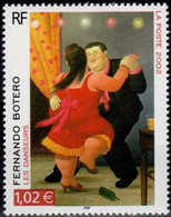 France, 2002, Mi 3619, The 70th Anniversary Of The Birth Of Fernando Botero, Painting The Dancers, 1v, MNH - Dans