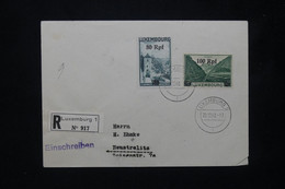 LUXEMBOURG - Enveloppe En Recommandé De Luxembourg En 1940, Affranchissement Occupation Allemande - L 77105 - 1940-1944 Duitse Bezetting