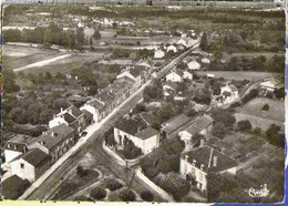 1957 NANTIAT : Carte Aérienne Sur L'Avenue De La GARE - Nantiat