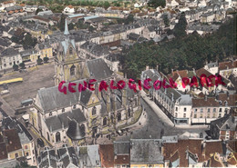 72- LA FERTE BERNARD- EGLISE NOTRE DALE DES MARAIS -VUE AERIENNE - SARTHE - La Ferte Bernard