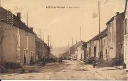 CARTE LIFFOL LE GRAND - RUE NEUVE - 88 VOSGES - Liffol Le Grand