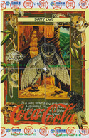 PUZZLE De 4 TC Chine - ANIMAL - OISEAU - HIBOU & Chinchilla - OWL & Mouse BIRD & COCA COLA Phonecards - 5251 - Rompecabezas