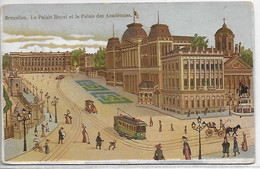 [BRU ]  Bruxelles --  (  110  )  Palais Royal Et Palais Des Académies (Tram) - Public Transport (surface)