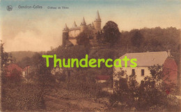 CPA GENDRON CELLES CHATEAU DE VEVES ( CARTE COLORISEE ) - Houyet