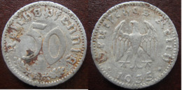 50 Pf 1935 - E - 50 Reichspfennig