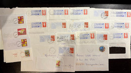 17 Entiers Postaux Marianne De Briat Et Marianne De Luquet - Lots Et Collections : Entiers Et PAP