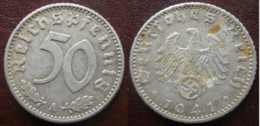 50 Pf 1941-A - 50 Reichspfennig