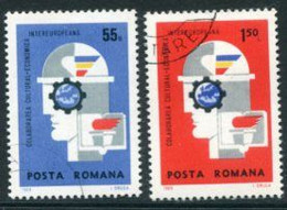 ROMANIA 1969 INTEREUROPA Used  Michel 2764-65 - Gebraucht