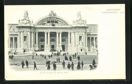 AK Paris, Exposition Universelle De 1900, Grand Palais Des Beaux-Arts - Ausstellungen