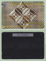 Tonga - 1995 Second Issue - Textures - $$10 White & Brown  - TON-5b - "154CTGB" - VFU - Tonga