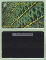 Tonga - 1995 Second Issue - Textures - $5 Green  - TON-4c - "261CTGA" - VFU - Tonga