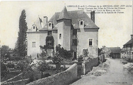 37 - Indre Et Loire - GENILLE - Château De Bourdillière - Ancien Couvent Des Filles  Ordre Des Citeaux -  1662 - Fumée - Genillé