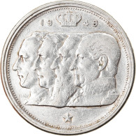 Monnaie, Belgique, 100 Francs, 100 Frank, 1949, TTB, Argent, KM:139.1 - 100 Francs