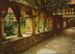 Germany - Postcard Used, Written - Feuchtwangen - On The Romantic Road Romanesque Cloister - 2/scans - Feuchtwangen