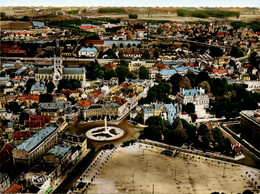 épernay * Vue Aérienne * Place Du Jard Et De La République * Voir Cachet Au Dos " 8ème Régiment Hussard " - Epernay