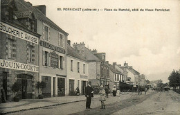 Pornichet * La Place Du Marché Côté Du Vieux Pornichet * Boucherie AMISSE * Commerce Magasin " à La Confiance " - Pornichet