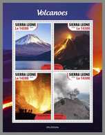 SIERRA LEONE 2020 MNH Volcanoes Vulkane Volcans M/S - OFFICIAL ISSUE - DHQ2043 - Volcans