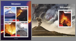 SIERRA LEONE 2020 MNH Volcanoes Vulkane Volcans M/S+S/S - OFFICIAL ISSUE - DHQ2043 - Volcans