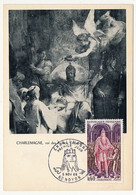 FRANCE - Carte Maximum - 0,60 CHARLEMAGNE - NOYON - 5 Nov 1966 - 1960-1969