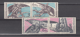 Czechoslovakia 1965-2x2V,space,aerospace,ruimtevaart,luft Und Raumfahrt,de L'aérospatiale,MNH/Postfris(L3536) - Amérique Du Nord