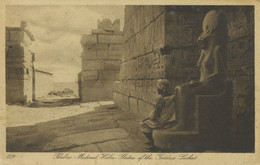 Egypte - Thèbes - Temple Habu (b.état) * Belle Carte * Ed.Lehnert, Le Caire N°1534 - Temples D'Abou Simbel